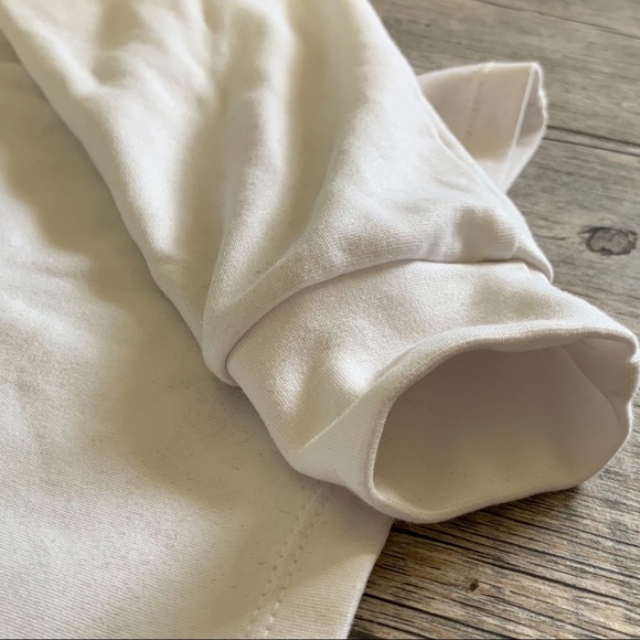 NBW AMERICAN APPAREL White Crop Top - Picture 11 of 11